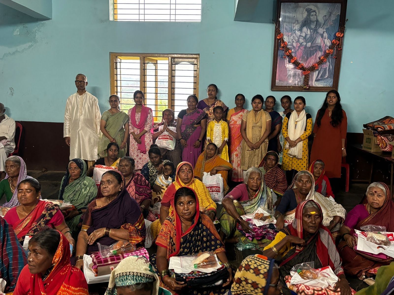 Diwali Bhandara Program at Someshwar Temple, Dharwad.